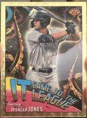 Spencer Jones [Superfractor] Baseball Cards 2023 Bowman Chrome It Came to the League Prices