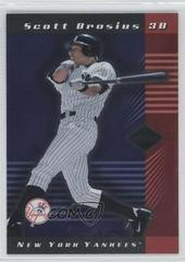 Scott Brosius #4 Baseball Cards 2001 Leaf Limited Prices
