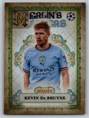 Kevin De Bruyne #MM-8 Soccer Cards 2022 Topps Merlin Chrome UEFA Club Competitions Masters Prices