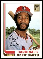 Ozzie Smith [1982 Reprint] #T106 Baseball Cards 2001 Topps Traded Prices