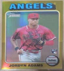 Jordyn Adams [Gold Refractor] #396 Baseball Cards 2024 Topps Heritage Chrome Prices