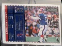 Jim Kelly #GDT-JKE Football Cards 2022 Panini Contenders Game Day Ticket Prices
