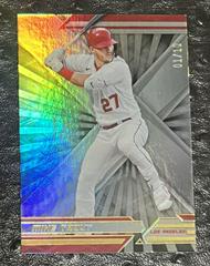 Mike Trout [Gold] #17 Baseball Cards 2022 Panini Chronicles XR Prices