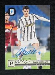 Alvaro Morata [Autograph Silver] #18 Soccer Cards 2020 Panini Chronicles Panini Serie A Prices