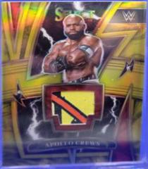 Apollo Crews [Gold Prizm] #SP-ACR Wrestling Cards 2022 Panini Select WWE Sparks Prices
