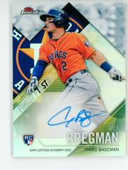 Alex Bregman #FF-ABR Baseball Cards 2017 Topps Finest Firsts Autographs Prices