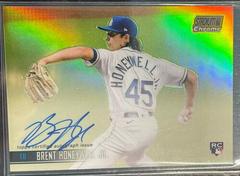 Brent Honeywell Jr. [Gold Refractor] Baseball Cards 2021 Stadium Club Chrome Autographs Prices