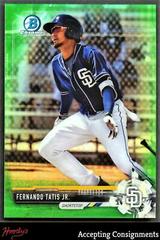 Fernando Tatis Jr. [Green Refractor] Baseball Cards 2017 Bowman Chrome Prospects Prices