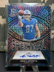 Sam LaPorta [Meta] #12 Football Cards 2023 Panini Spectra Spectral Signature Prices