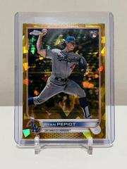 Ryan Pepiot [Gold] Baseball Cards 2022 Topps Chrome Update Sapphire Prices