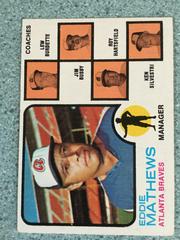 Braves Mgr. , Coaches [Burdette No Right Ear] #237 Baseball Cards 1973 Topps Prices