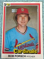 Bob Forsch #69 Baseball Cards 1981 Donruss Prices