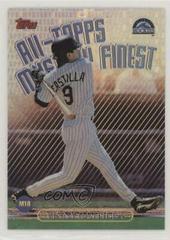 Vinny Castilla [Refractor] #M10 Baseball Cards 1999 Topps All Mystery Finest Prices