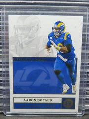 Aaron Donald [Gold] #53 Football Cards 2021 Panini Encased Prices