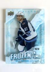 Kyle Connor [Blue Frost] Hockey Cards 2022 Upper Deck Trilogy Frozen in Time Prices