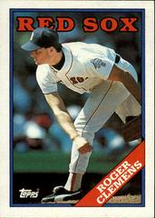 Roger Clemens Baseball Cards 1988 Topps Prices