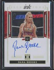 Dana Brooke [Holo Silver] #IL-DBK Wrestling Cards 2022 Panini Impeccable WWE Illustrious Ink Autographs Prices