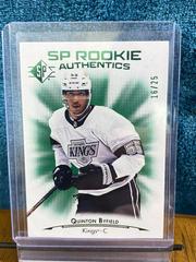 Quinton Byfield [Green] #127 Hockey Cards 2021 SP Prices