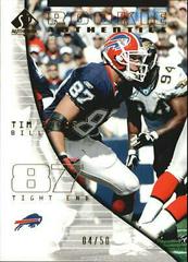 Tim Euhus [Gold] #125 Football Cards 2004 SP Authentic Prices