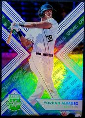 Yordan Alvarez [Aspirations Tie Dye] Baseball Cards 2018 Panini Elite Extra Edition Prices
