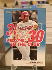 Bobby Abreu [Blue] #WC-24 Baseball Cards 2023 Topps Welcome to the Club Prices