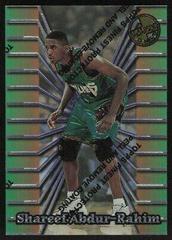 Shareef Abdur-Rahim [w Coating] #55 Basketball Cards 1996 Stadium Club Members Only 55 Prices