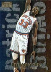 Patrick Ewing #6 Basketball Cards 1996 Skybox Premium Intimidators Prices