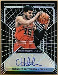 Chandler Hutchison #MA-CHS Basketball Cards 2018 Panini Obsidian Matrix Autographs Prices