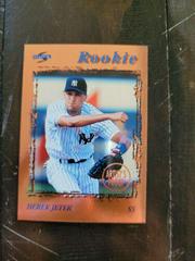 Derek Jeter [Series 1 Artist's Proof] Baseball Cards 1996 Score Dugout Collection Prices