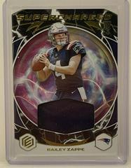 Bailey Zappe Football Cards 2022 Panini Elements Supercharged Prices