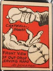Ben Cantwell #25 Baseball Cards 1935 Schutter Johnson Prices