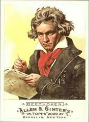 Ludwig Van Beethoven Baseball Cards 2009 Topps Allen & Ginter Prices