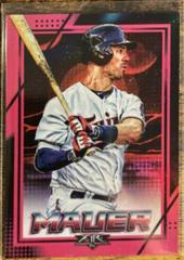 Joe Mauer [Magenta] #13 Baseball Cards 2020 Topps Fire Prices