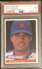 Ron Darling [No Number on Back] #30 Baseball Cards 1984 Donruss Prices