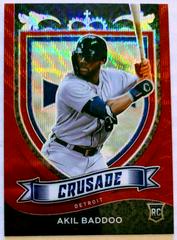 Akil Baddoo [Ruby Wave] #14 Baseball Cards 2021 Panini Chronicles Crusade Prices