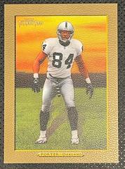 Jerry Porter [Gold] #101 Football Cards 2006 Topps Turkey Red Prices