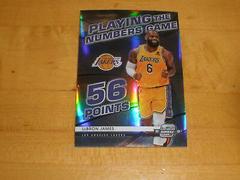 LeBron James Basketball Cards 2021 Panini Contenders Optic Playing the Numbers Game Prices