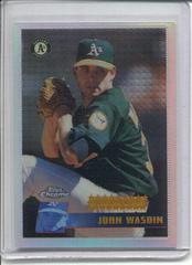 John Wasdin [Refractor] #140 Baseball Cards 1996 Topps Chrome Prices