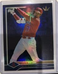 Shohei Ohtani [Blue Rainbow] #19 Baseball Cards 2022 Topps X Bobby Witt Jr. Crown Prices