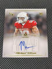 michael wilson #y1mwi Football Cards 2023 Panini Luminance Year One Signatures Prices
