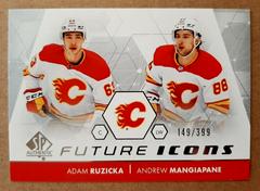 Adam Ruzicka, Andrew Mangiapane Hockey Cards 2022 SP Authentic Future Icons Prices
