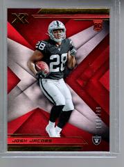 Josh Jacobs [Red] Football Cards 2019 Panini XR Prices