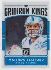Matthew Stafford #23 Football Cards 2016 Panini Donruss Optic Gridiron Kings Prices