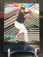 Andres Gimenez [Gold] Baseball Cards 2021 Panini Chronicles Clear Vision Prices