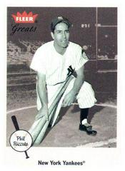 Phil Rizzuto #37 Baseball Cards 2002 Fleer Greats Prices