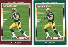A.J. Hawk [Red] #450 Football Cards 2006 Topps Total Prices