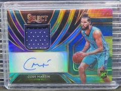 Cody Martin [Tie Dye] Basketball Cards 2019 Panini Select Rookie Jersey Autographs Prices
