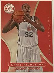 Khris Middleton [Totally Red] #298 Basketball Cards 2012 Panini Totally Certified Prices