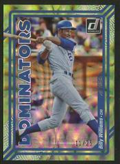 Billy Williams [Green] #D4 Baseball Cards 2023 Panini Donruss Dominators Prices