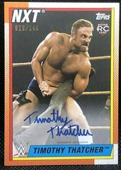 Timothy Thatcher Wrestling Cards 2021 Topps Heritage WWE Autographs Prices